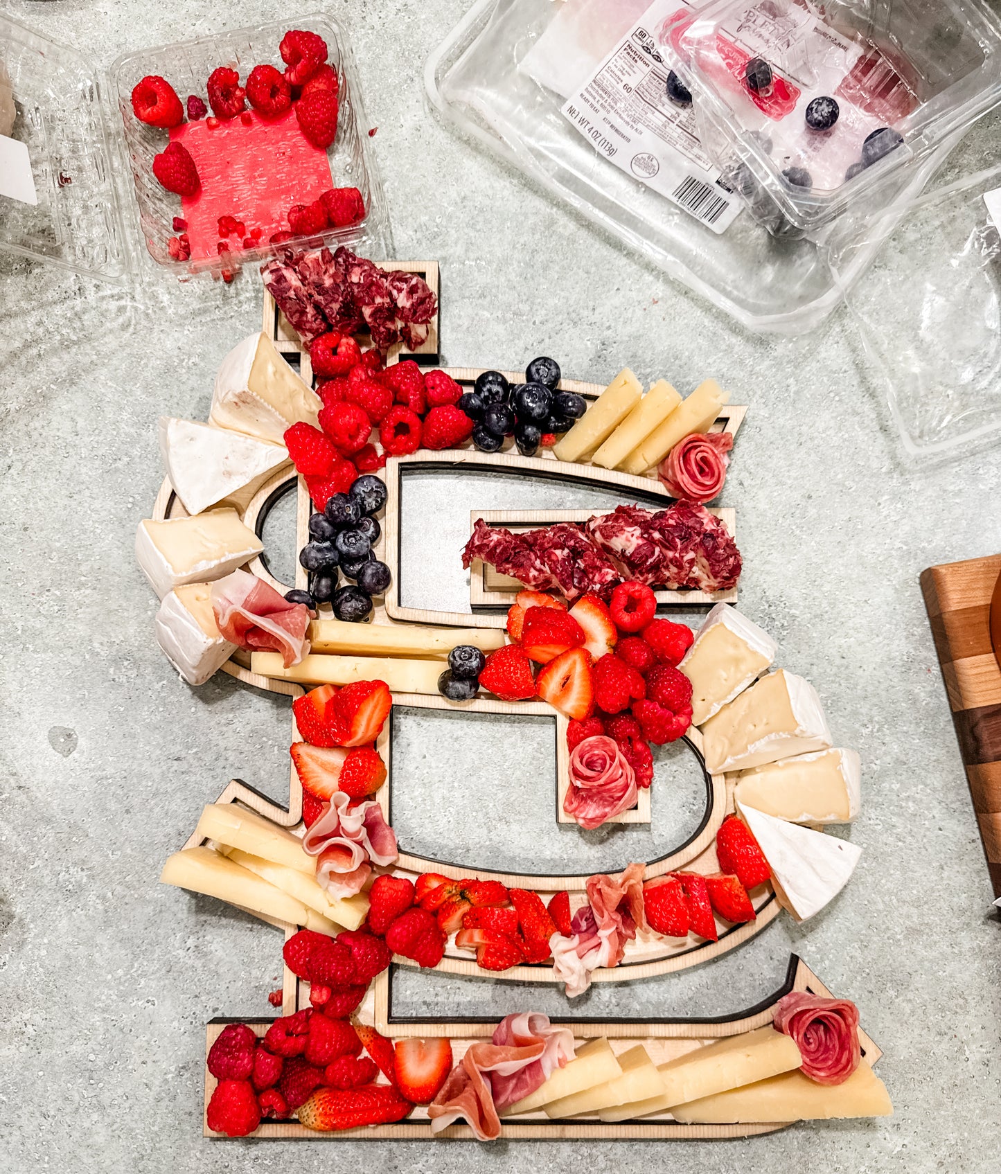 Stl charcuterie board no food included