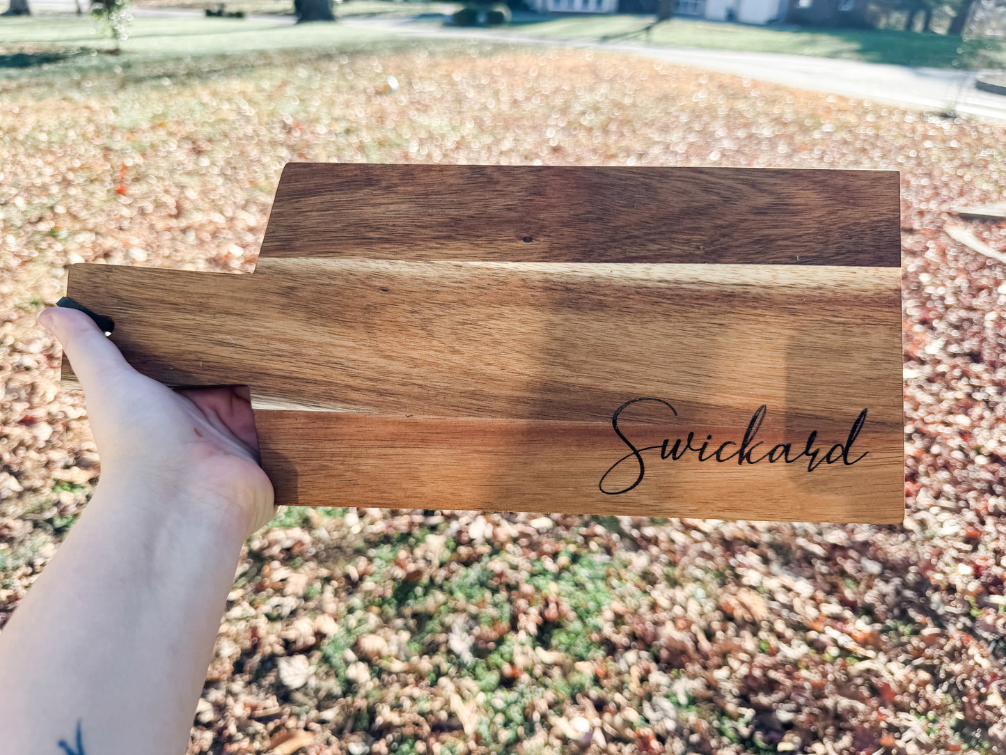 Personalized cutting board