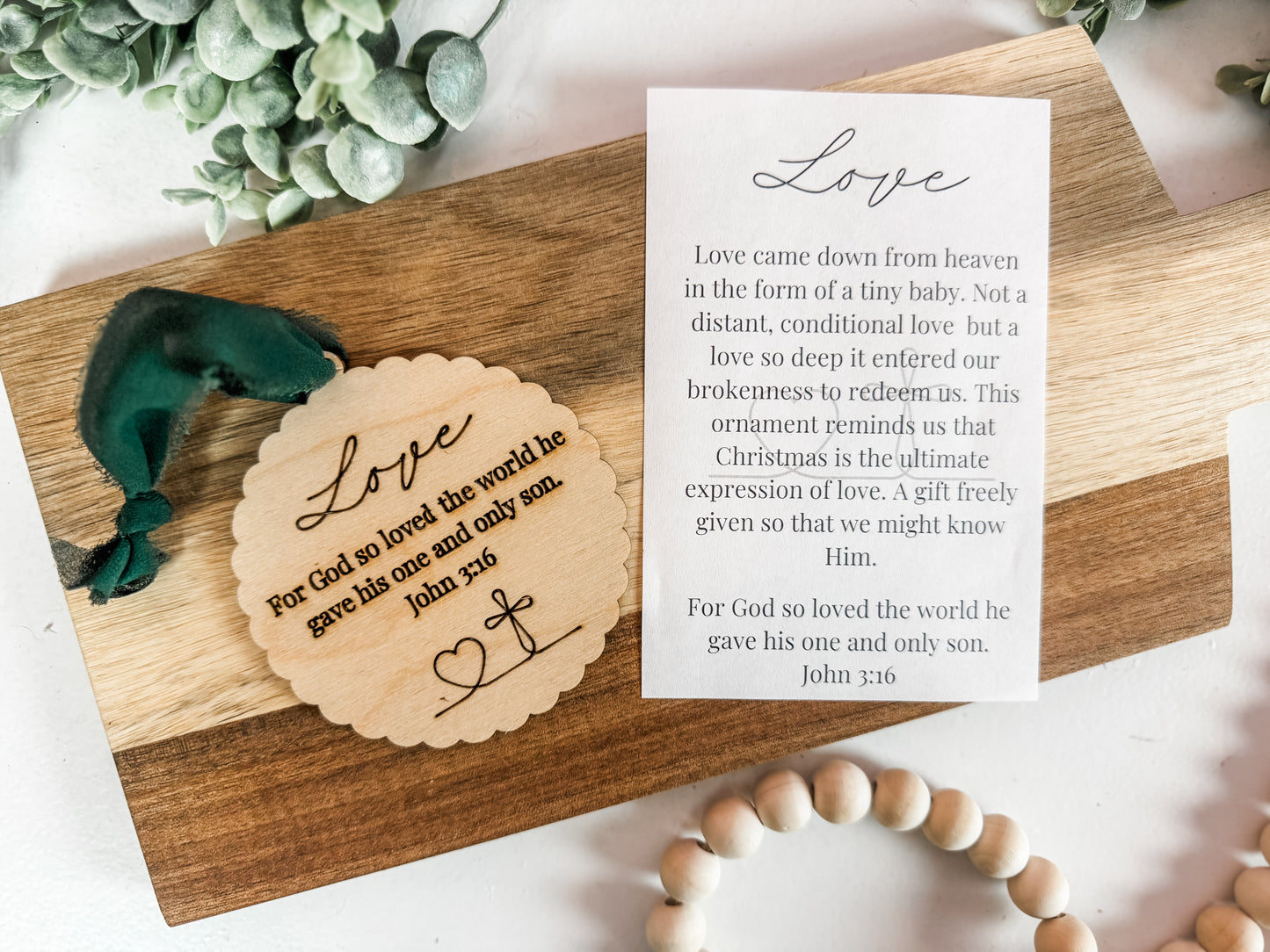 Advent Ornaments – Choose One or Full Set