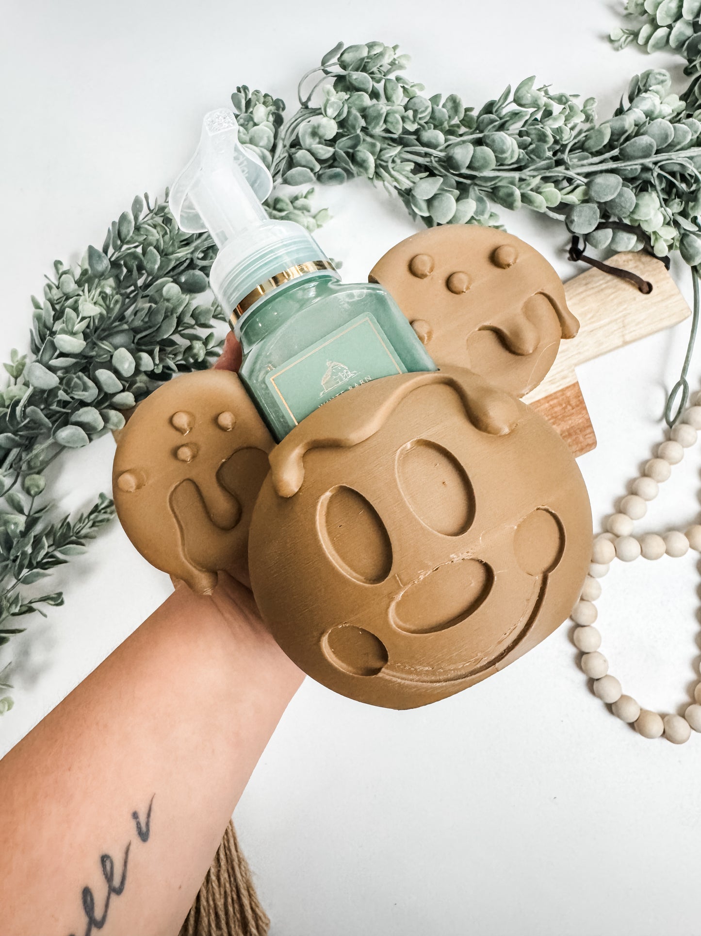 Gingerbread Mouse Foaming Soap Holder – 3D Printed Bath & Body Works Sleeve