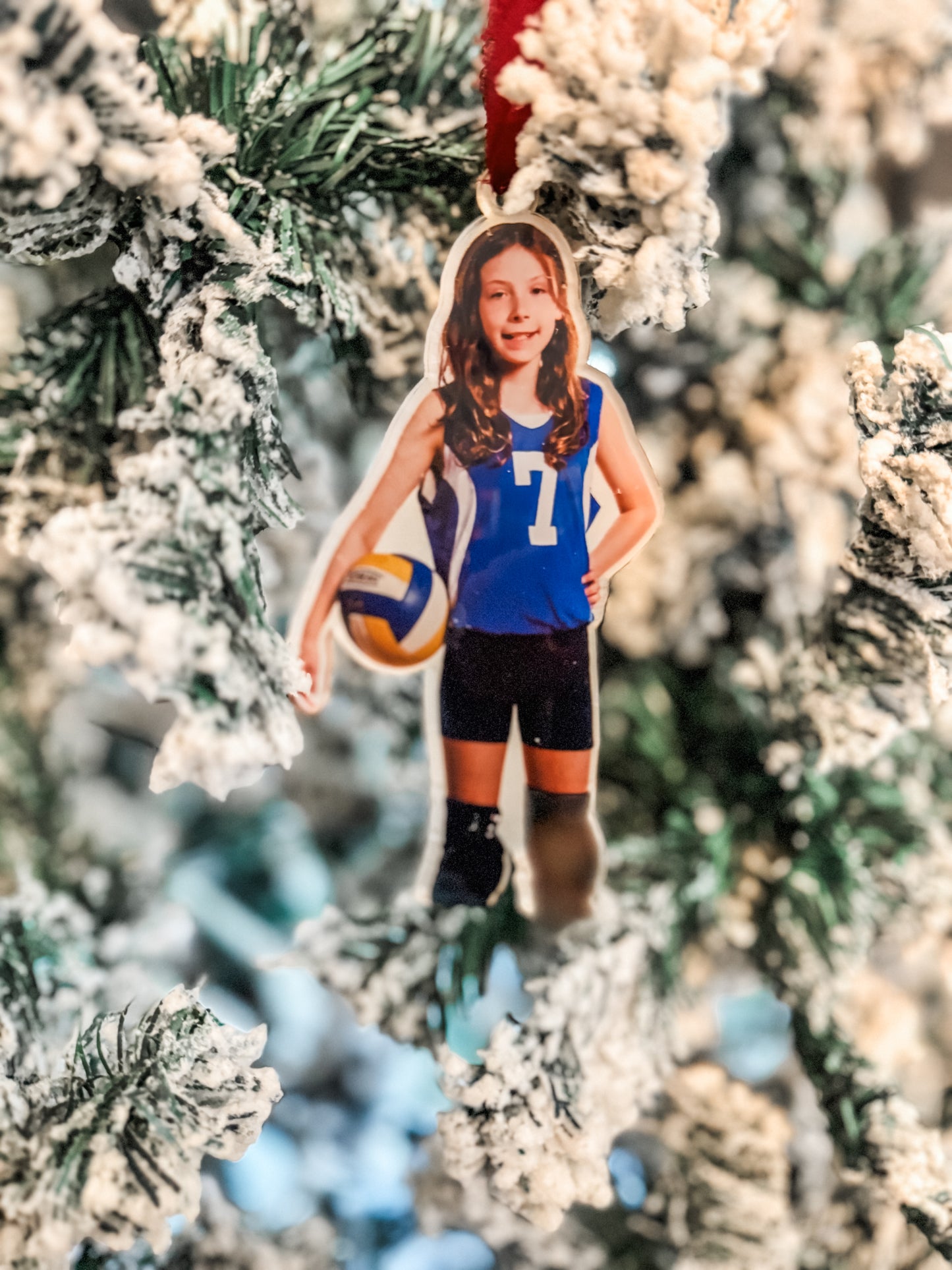 Custom Photo Ornament – Personalized Memory Keepsake