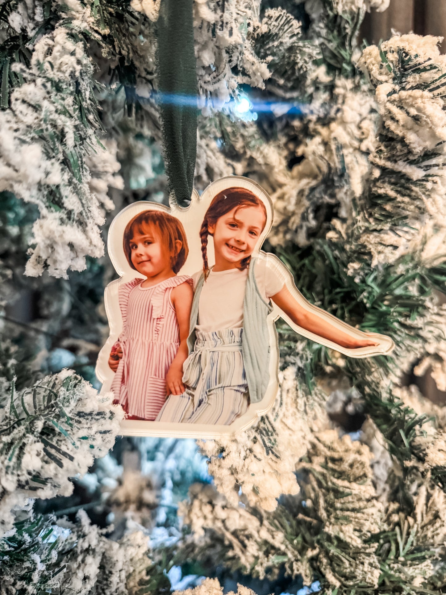 Custom Photo Ornament – Personalized Memory Keepsake