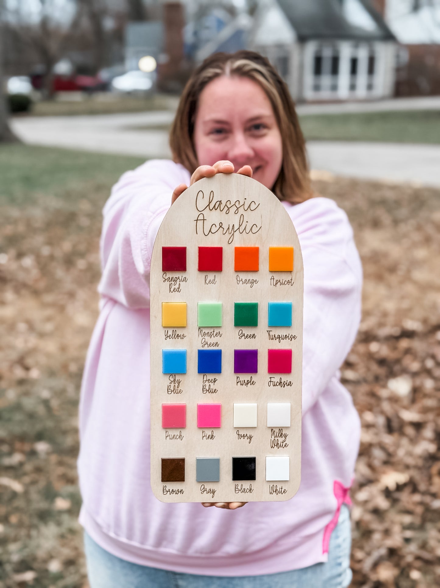 Personalized Birthday Memory Book with Acrylic Banner — Custom Color Options