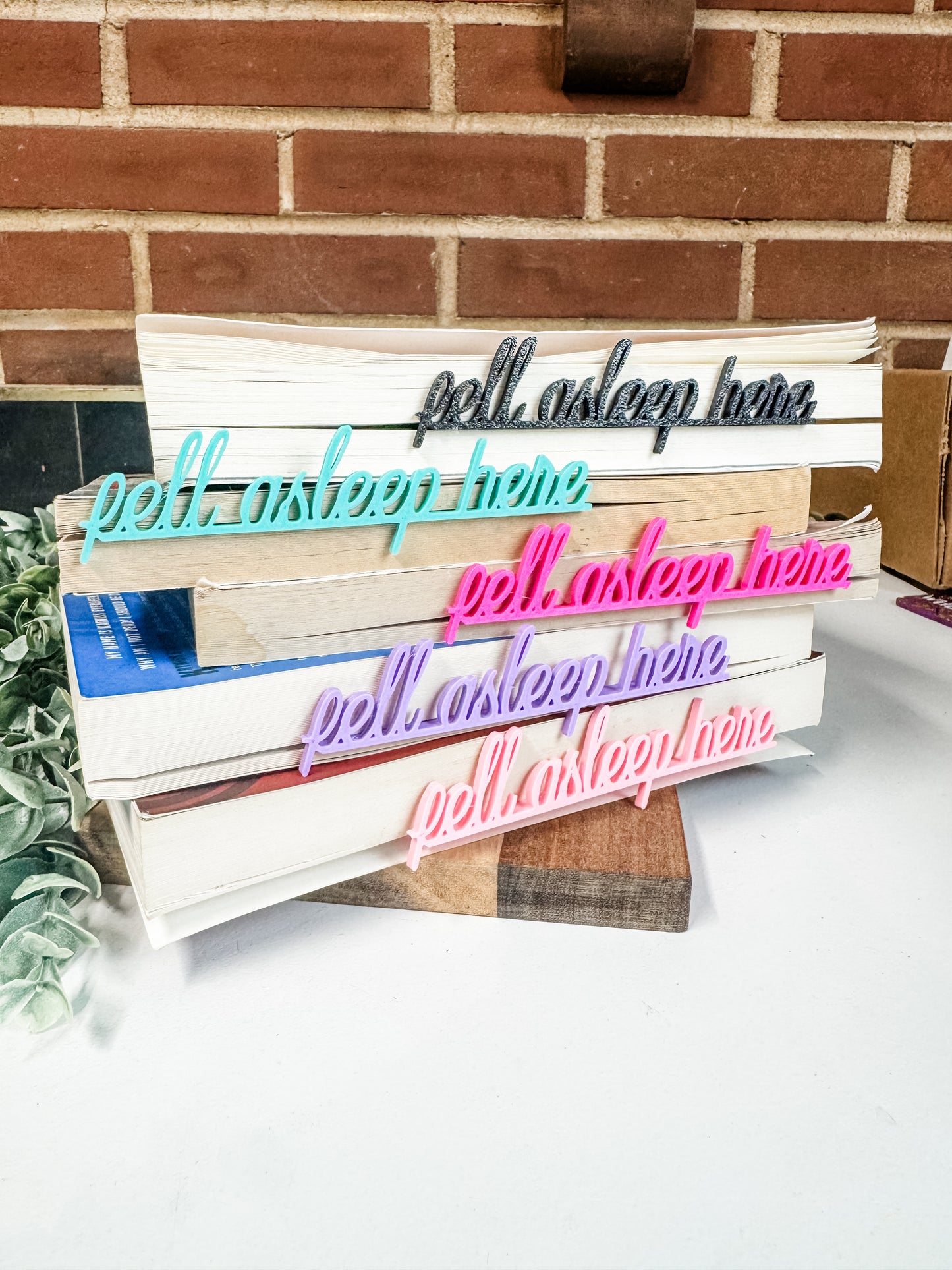 Fell Asleep Here Bookmark