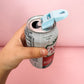 Soda can opener and drink cover