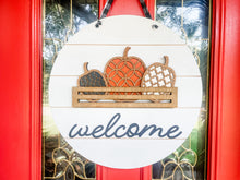 Load image into Gallery viewer, 3-Piece Pumpkin Tiered Tray Decor Set
