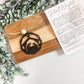 Nativity Ornament – Elegant Wooden Christmas Decor