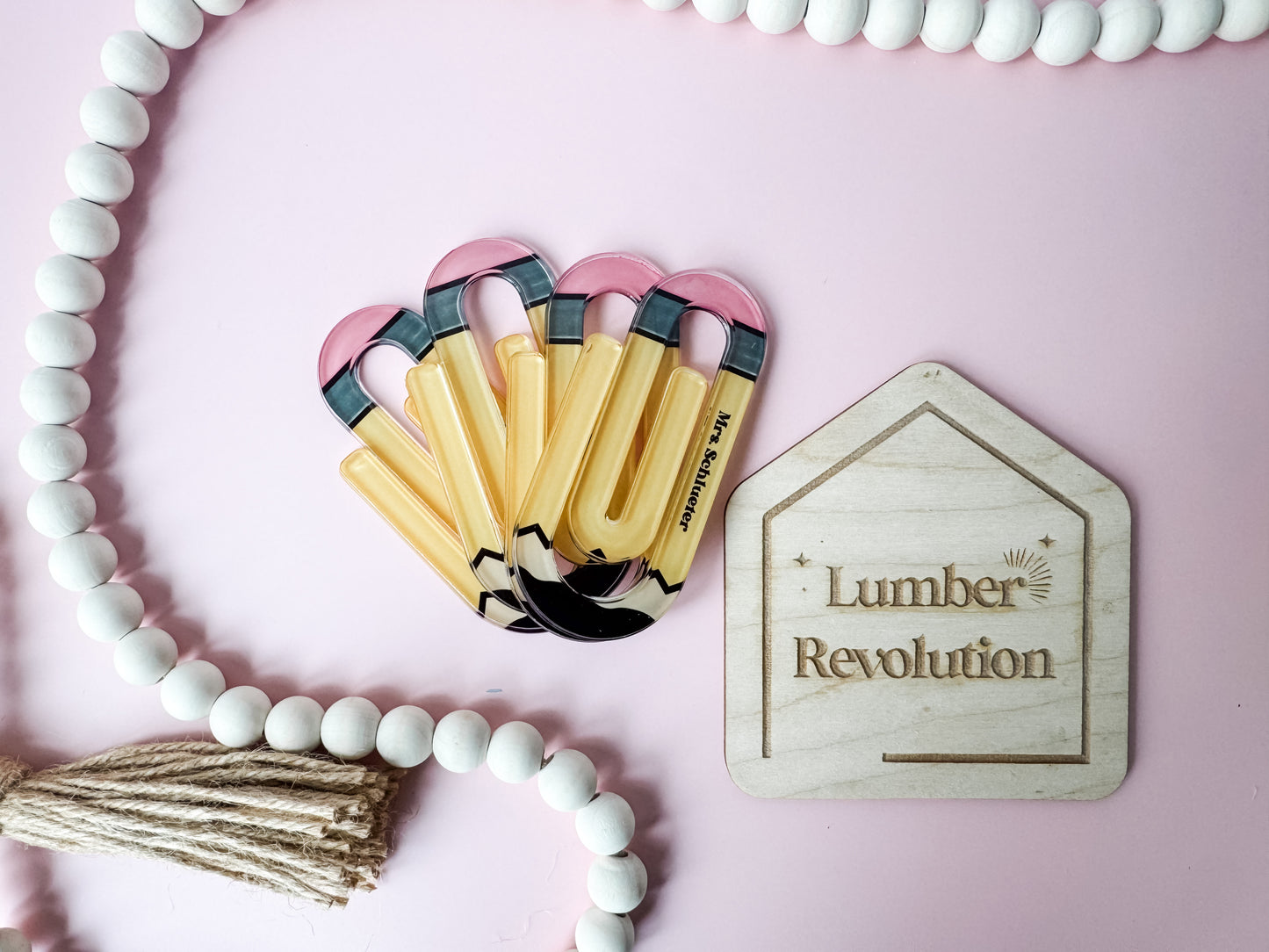 Custom Jumbo Paper Clip – 4 Inches Tall
