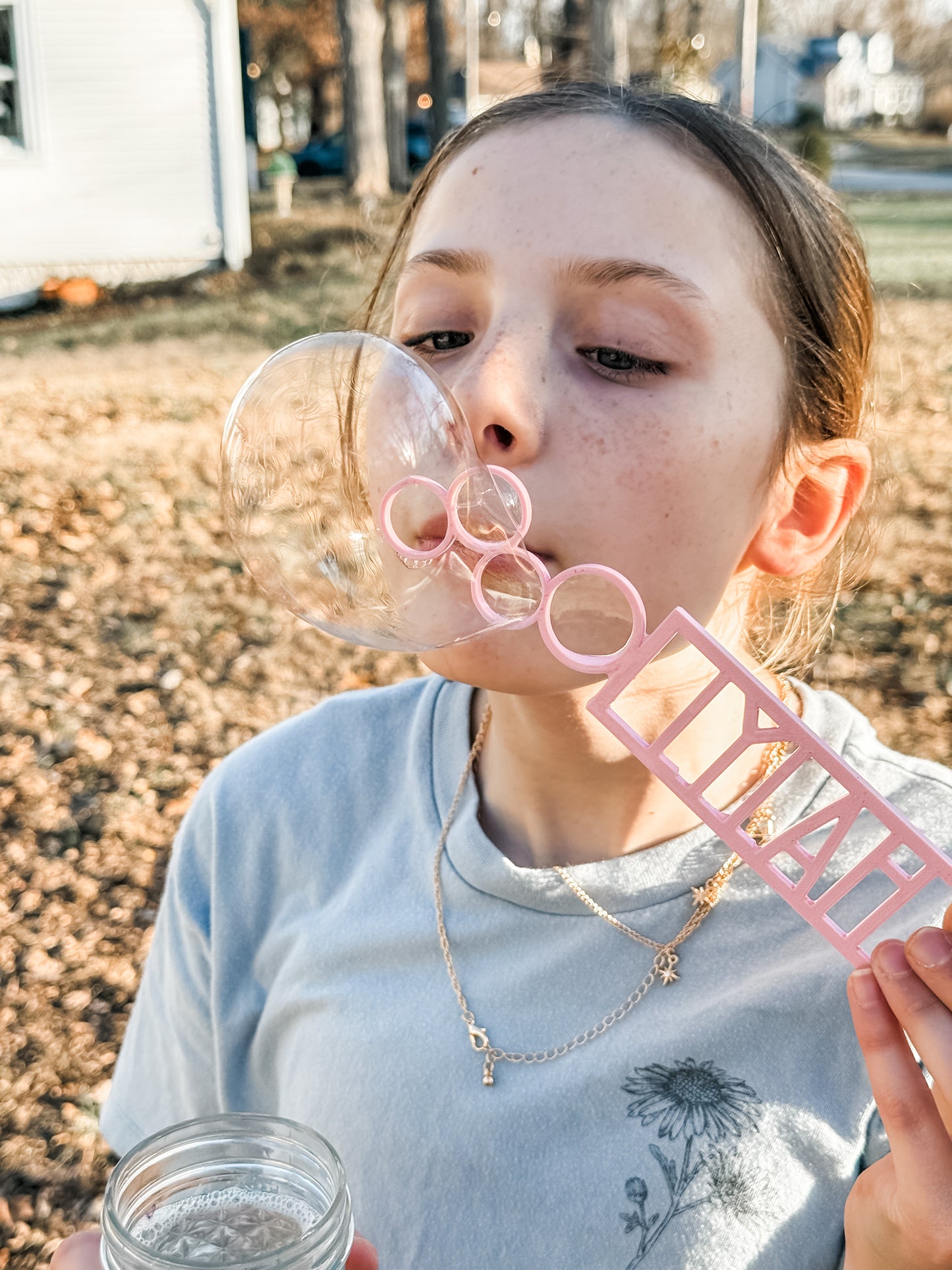 Personalized Bubble Wand – Custom Name Bubble Blower