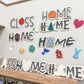Interchangeable HOME Sign Bundle with Themed and Seasonal Icons
