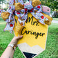Personalized Teacher Door Hanger