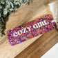 Cozy Girl Book Club Glitter Bookmark