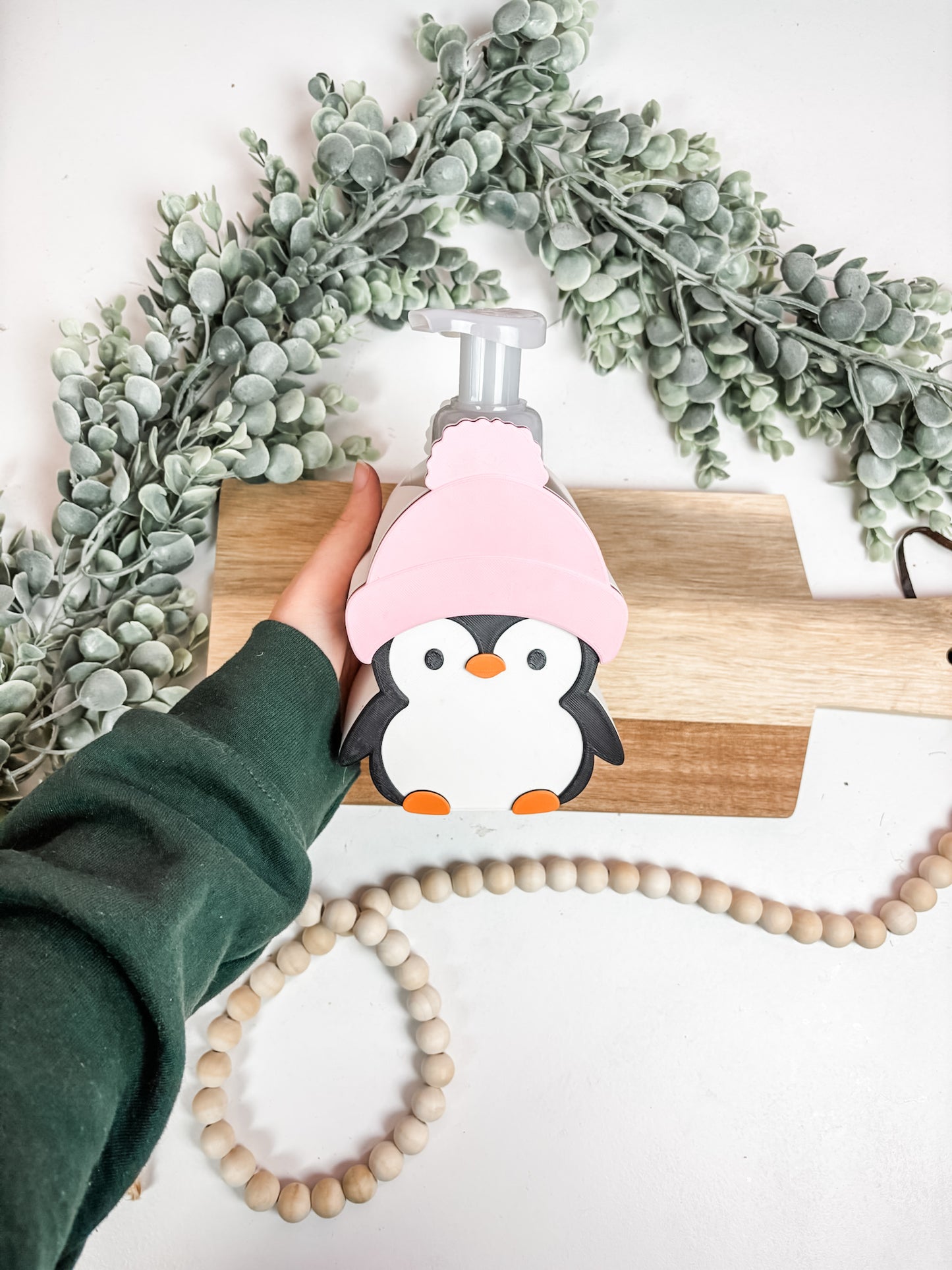 Penguin Soap Holder | Winter Bathroom Decor | Soap Saver