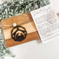 Nativity Ornament – Elegant Wooden Christmas Decor