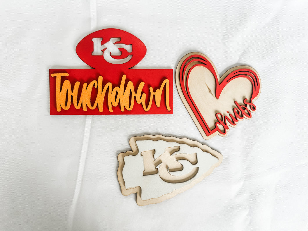 Chiefs Touchdown Tiered Tray Bundle