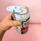 Soda can opener and drink cover