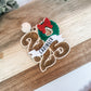 2025 Wreath Name Ornament – Classic or Pastel