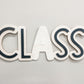Interchangeable CLASS Sign with Seasonal and Themed Icons