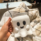 Ghost Ice Cream Holder | Cute Halloween Mug with Face