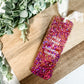 Cozy Reads & Autumn Leaves Glitter Bookmark