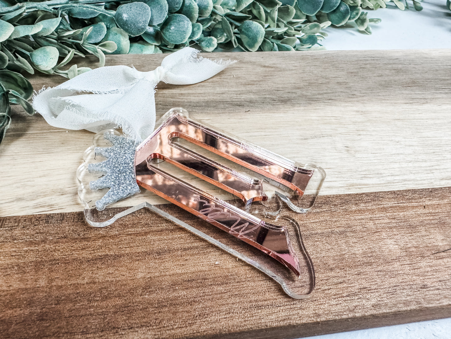 Wicked Initial Ornaments – Personalized Acrylic Letter Ornament