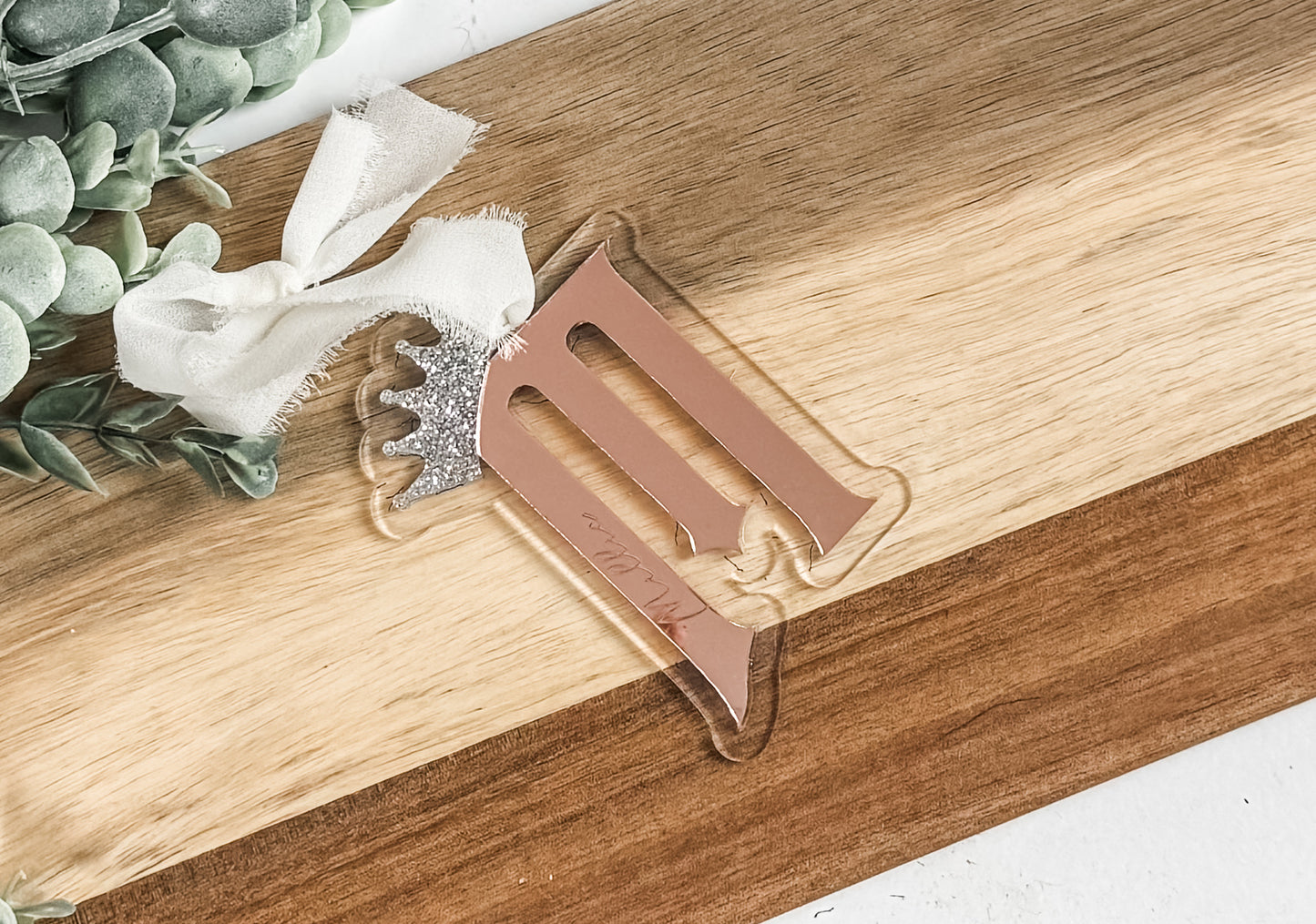 Wicked Initial Ornaments – Personalized Acrylic Letter Ornament