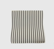 Load image into Gallery viewer, Cream and Black Stripe Table Runner
