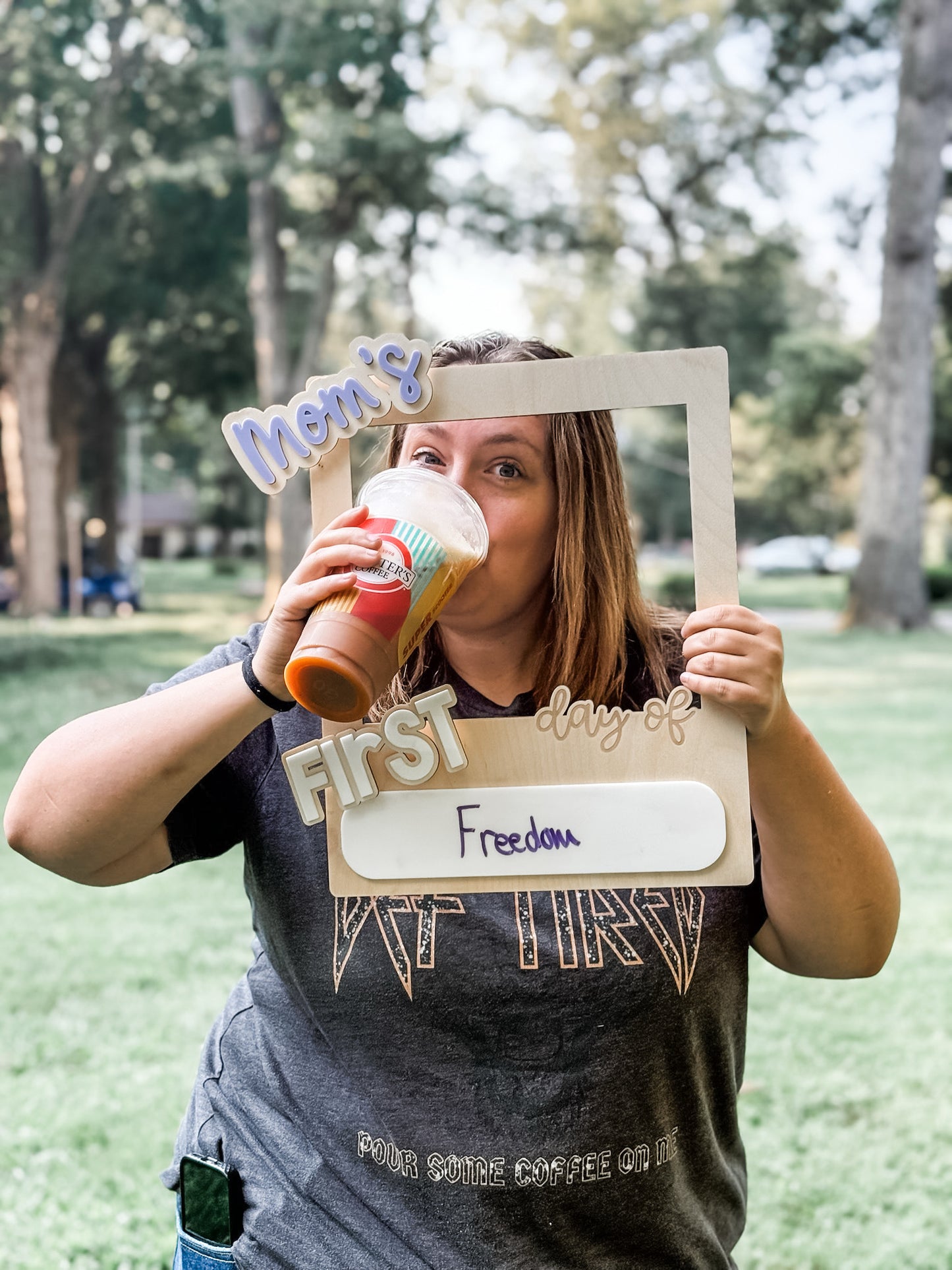Personalized Magnetic Back-to-School Photo Board – First & Last Day, Includes One Name