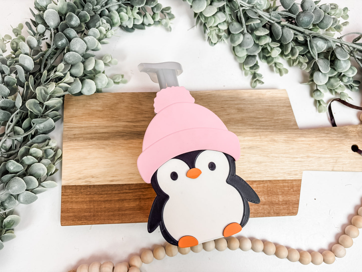 Penguin Soap Holder | Winter Bathroom Decor | Soap Saver