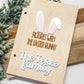Personalized Easter Bunny Photo Album | Custom Family Easter Keepsake
