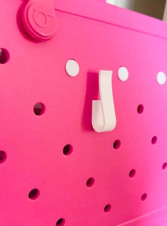 3D Printed PETG Hook for BOGG Bag – Snap-In Accessory Hook