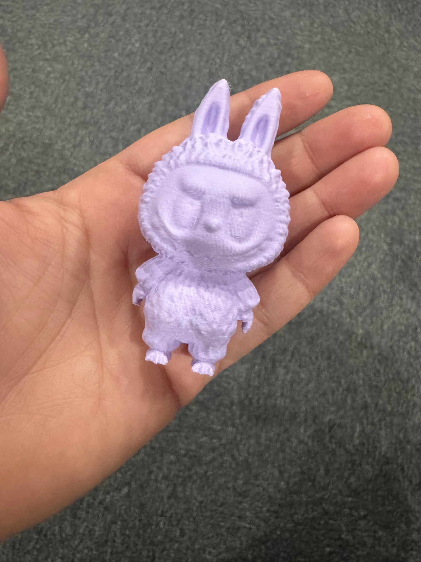 Mini Labubu-Inspired Keychain