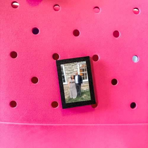 BOGG Bag Photo Frame Charm – 3D Printed Personalized Picture Holder