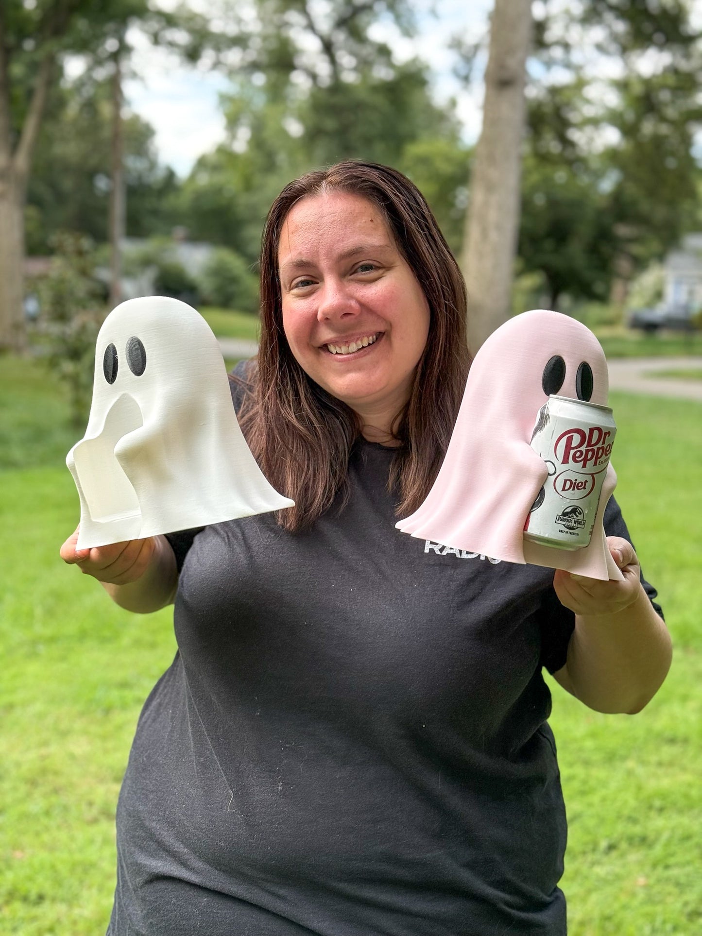 3D Printed Ghost Can Holder – Fits Regular Soda Cans