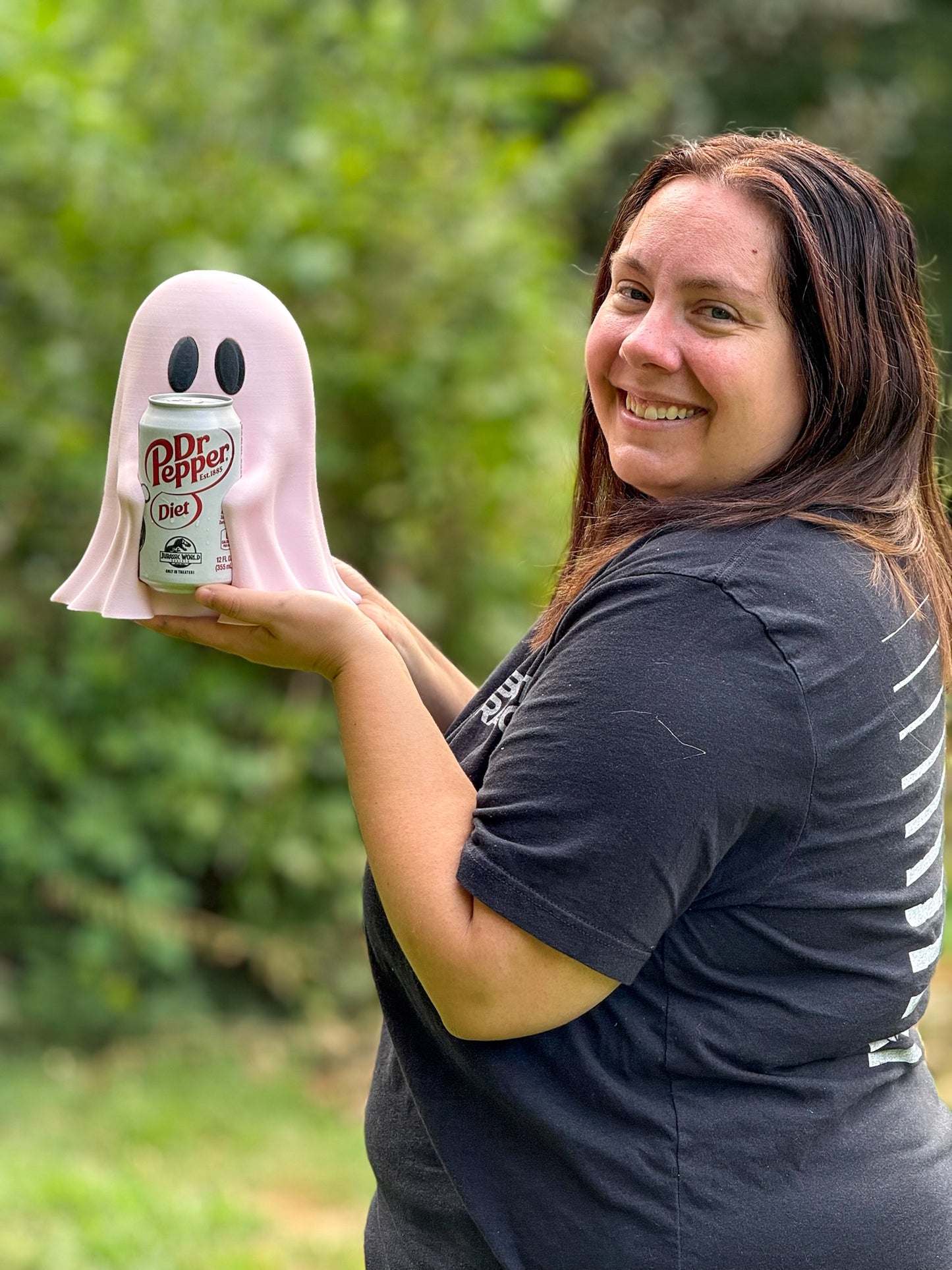 3D Printed Ghost Can Holder – Fits Regular Soda Cans