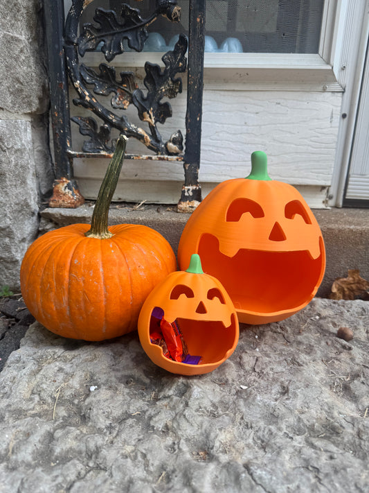 Pumpkin Candy Holders – 3D Printed Halloween Decor