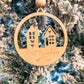 Best Neighbor Ever Wooden Ornament – Christmas Gift for Neighbors