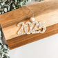 2025 Christmas Slang Ornament – Funny Wooden Keepsake