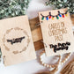 Cards of Christmas Past – Personalized Wooden Christmas Card Holder