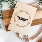 Cards of Christmas Past – Personalized Wooden Christmas Card Holder