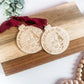 Petty List Christmas Ornament | Funny Stocking Stuffer | Laser Engraved Wood Ornament 2025