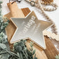 Personalized Family Star Tree Topper – Custom Mirrored Acrylic Christmas Topper