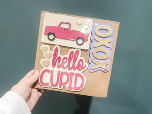 Valentine's Day Tiered Tray Bundle- "Hello Cupid" set