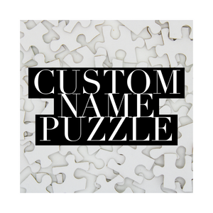 Custom Name Pattern Puzzle