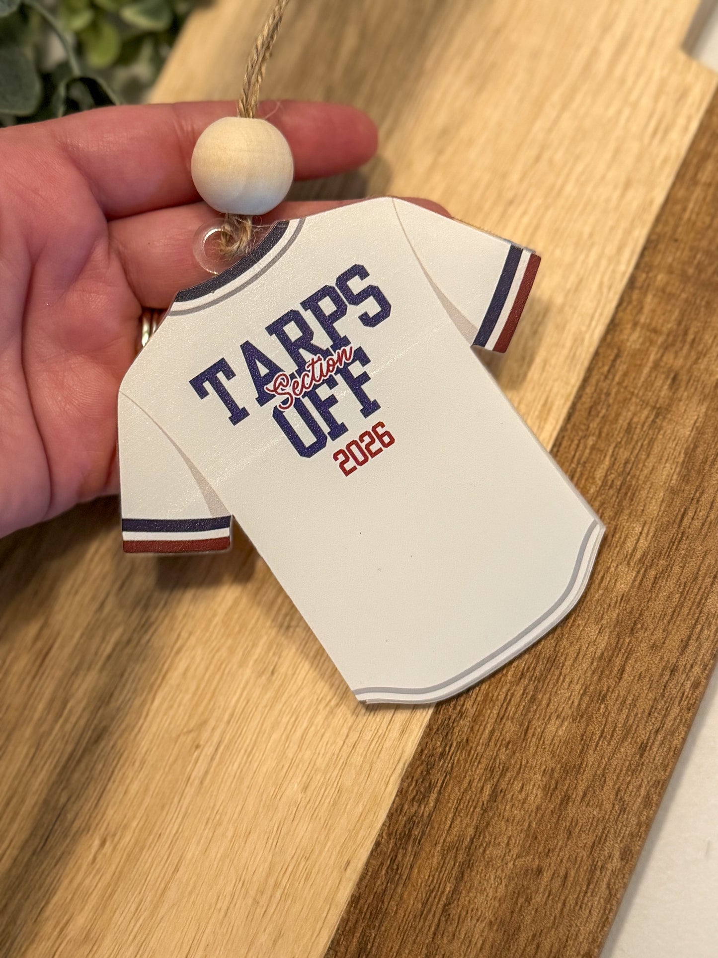 Tarps Off Section 2026 Ornament