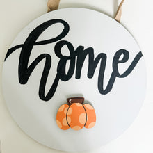 Load image into Gallery viewer, Hand-Painted Polka Dot Pumpkin Interchangeable Piece
