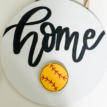 Load image into Gallery viewer, Hand-Painted Softball Interchangeable Piece
