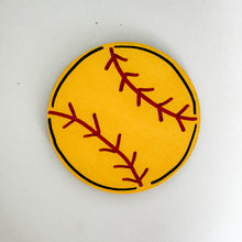 Load image into Gallery viewer, Hand-Painted Softball Interchangeable Piece
