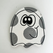 Load image into Gallery viewer, Hand-Painted Polka Dot Ghost Interchangeable Piece
