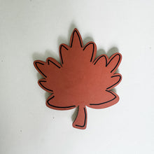 Load image into Gallery viewer, Hand-Painted Fall Leaf Interchangeable Piece
